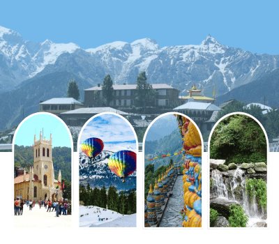 Hill Stations Like Shimla , Manali Dharamshala & Dalhousie
